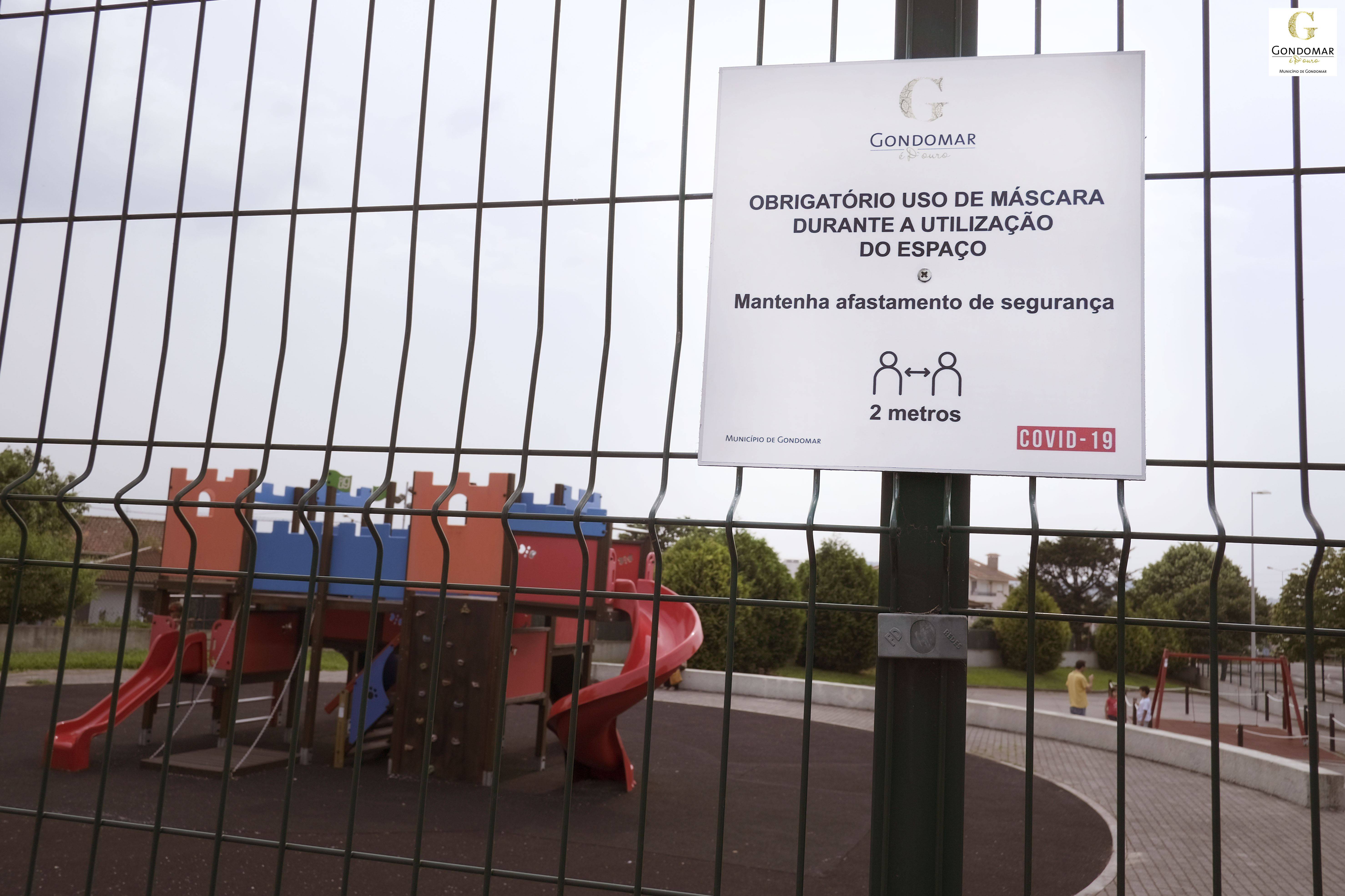 Gondomar dá início à reabertura dos parques infantis 2
